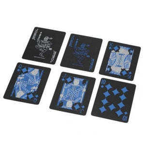 Waterproof Pure Black Plastic Poker