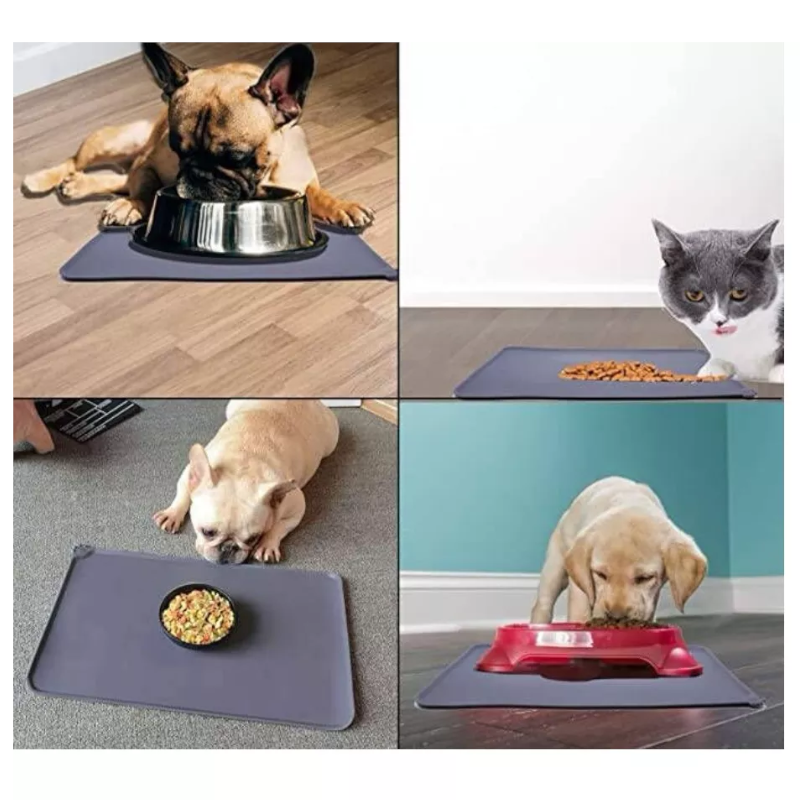 Waterproof Silicone Pet Feeding Mat For Dogs And Cats