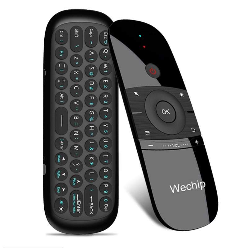 Tv Remote Controls We Chip W1 Mini Keyboard Wireless Qwerty 2.4G Air M ...