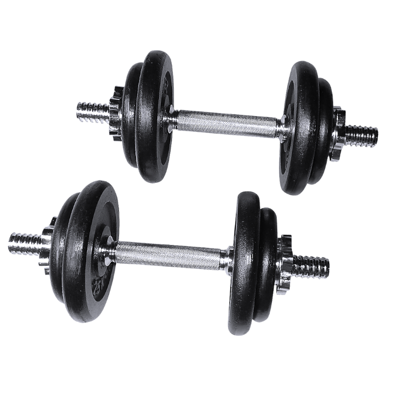 Weight Set Barbell Dumbell Bell Gym 50Kg Plate