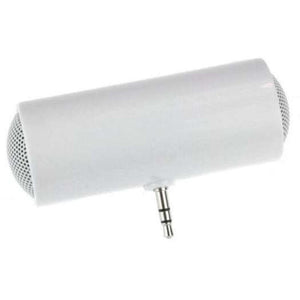 White Portable 3.5Mm Music Player Stereo Speaker For Mobile Phone Tablet Mp3