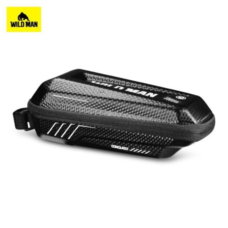 Bicycle Top Tube Front Beam Bag Mtb Road Cycling Anti Pressure Shock Rainproof Bike Accessories Black