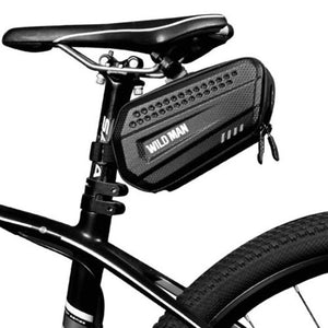 Es7 After The End Of Mountain Bicycle Saddle Package Hard Road Riding Bike Tail Bag Packet Black