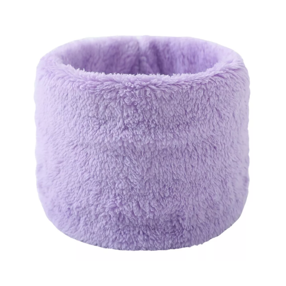 Winter Velvet Snood Thick Scarves Single Circle Plus Fleece Solid Colour Scarf