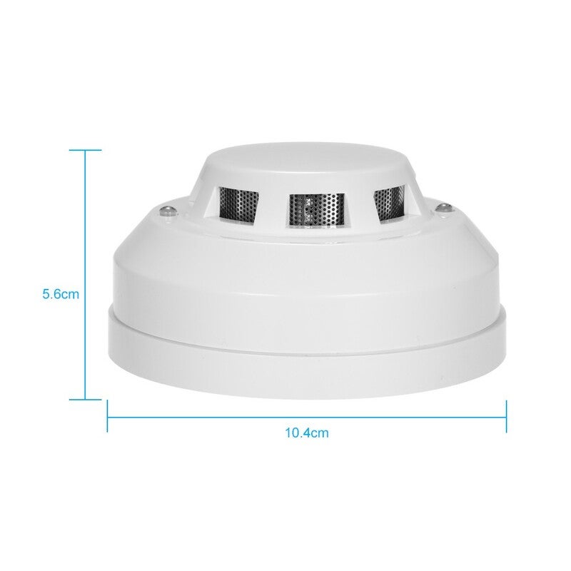 Wired Photoelectric Smoke Detector High Sensitive Alarm Sensor