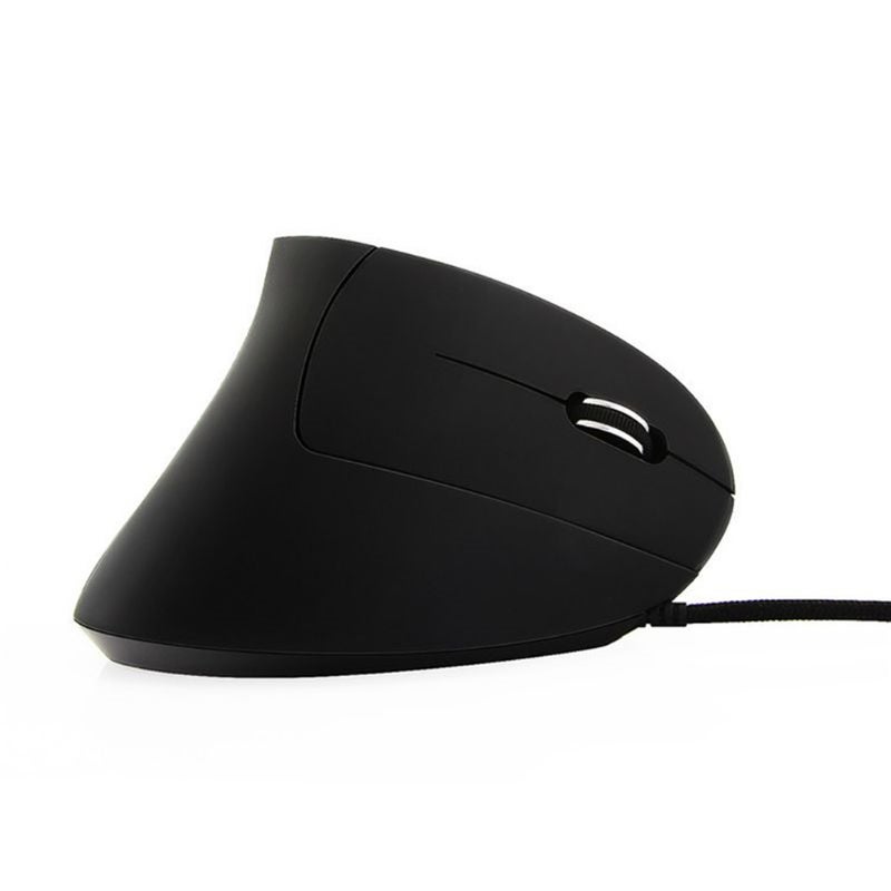 Wired Right Hand Vertical Mouse Ergonomic Gaming 800 1200 1600 Dpi Usb Optical Wrist Healthy Mice Mause For Pc Computer