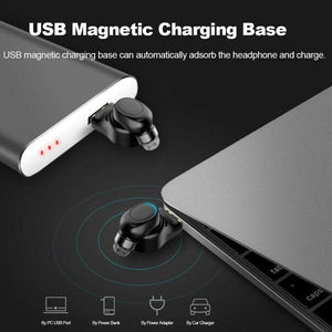 Headphones Wireless Bt 4.1 Mini Invisible Earphone Stereo Music Headset Earpiece