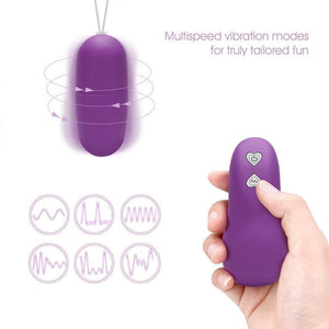 Wireless Egg Vibrator Bdsm Bullet Purple Pink Quiet Kink Fetish