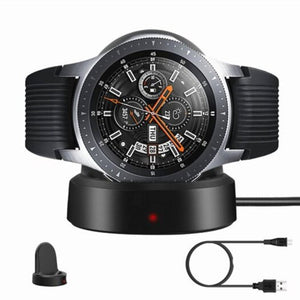 Wireless Stand Charging Charger Dock For Samsung Galaxy Watch 46Mm / 42Mm Active Black