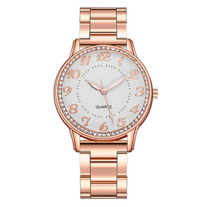 Women Luxury Business Stainless Steel Quartz Watch