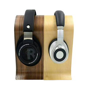 Wooden Headphone Stand Desk Accessories