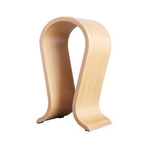 Wooden Headphone Stand Desk Accessories