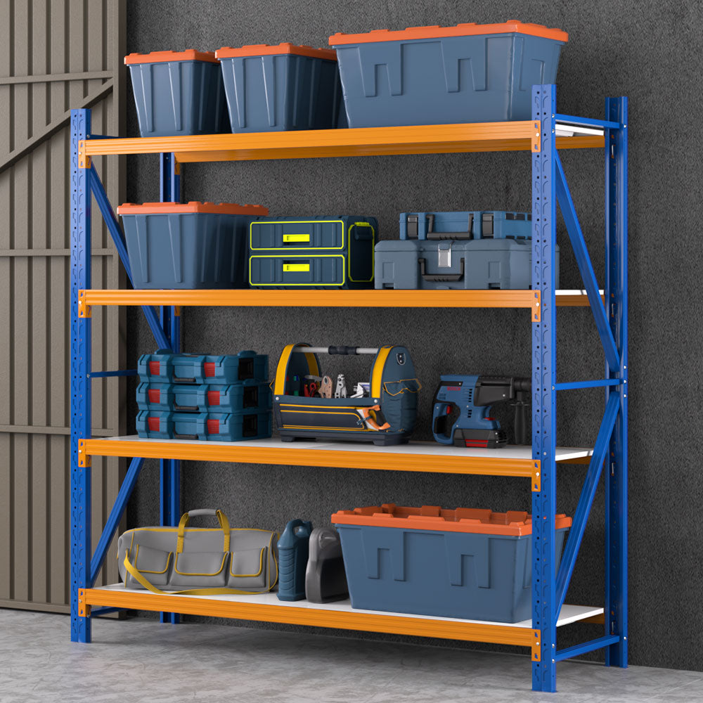 Giantz 2Mx2m Garage Shelving Warehouse Rack Pallet Racking Storage Shelf Blue