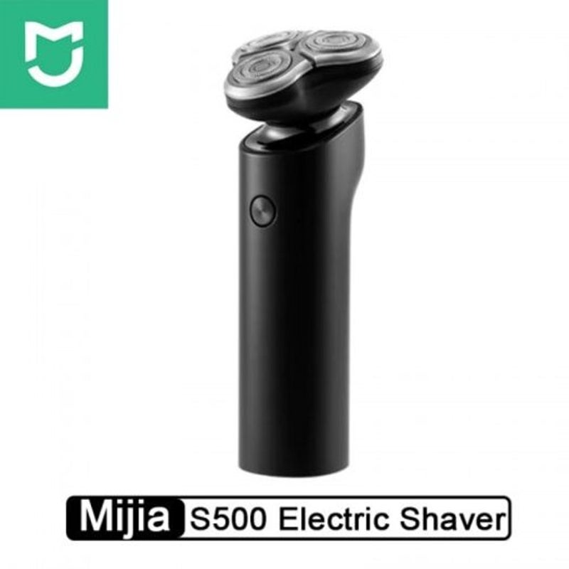 Xiaomi Mijia S500 Electric Shaver Men Razor Beard Trimmer 3 Head Flex Dry Wet Washable Black