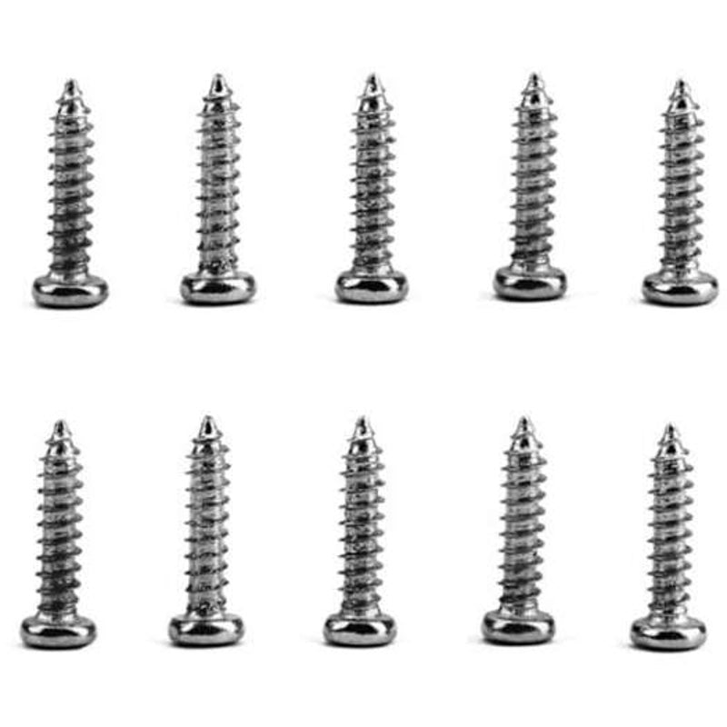 Y100 Iron Screw For Tuning Peg 50Pcs Silver