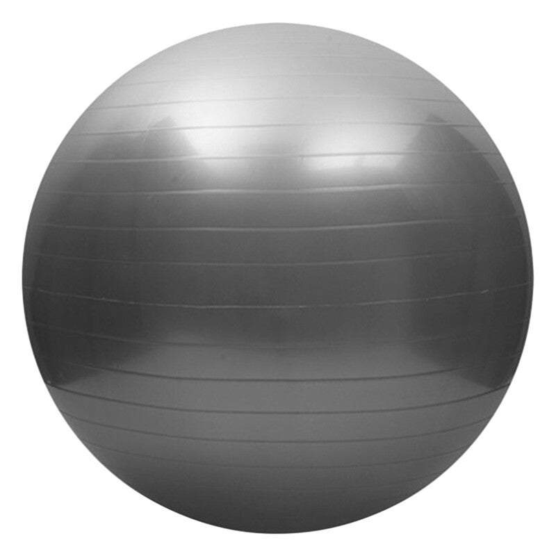 Sports Yoga Balance Ball Exercise For Fitness Stability Extra Thick Professional Grade Anti Burst Workout Program Sliver