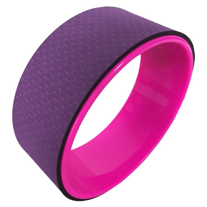 Yoga Wheel Dharma Pose Purple