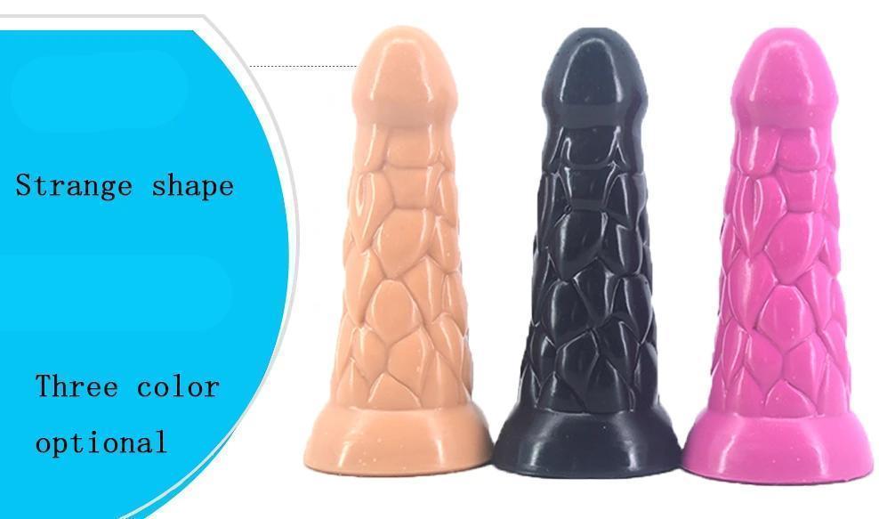 House Of Dasein Silicone Butt Plug Anal Dildo 19.4Cm 6.4Cm Thick Black