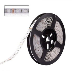 1 5 Metet Per Metre 60Pcs 5050 Rgb Led Strip Lights Kit With Ir 44Key Remote Controldc12v