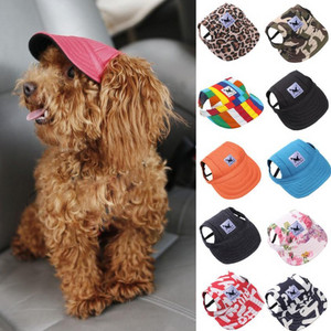 Dog And Puppy Baseball Cap Pet Hat Costume