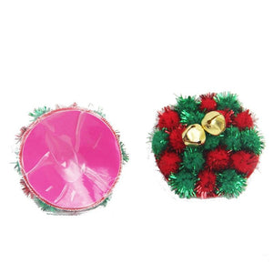 Christmas Nipple Covers Breast Adhesive Stickers Poms Bells Bdsm Fetish